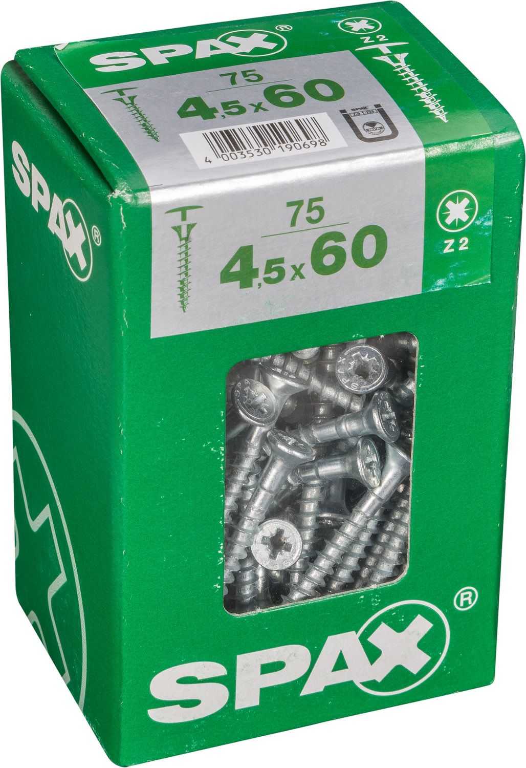 CABEZA PARA TAPÓN SPAX Z2 WIROX M 75 UD.