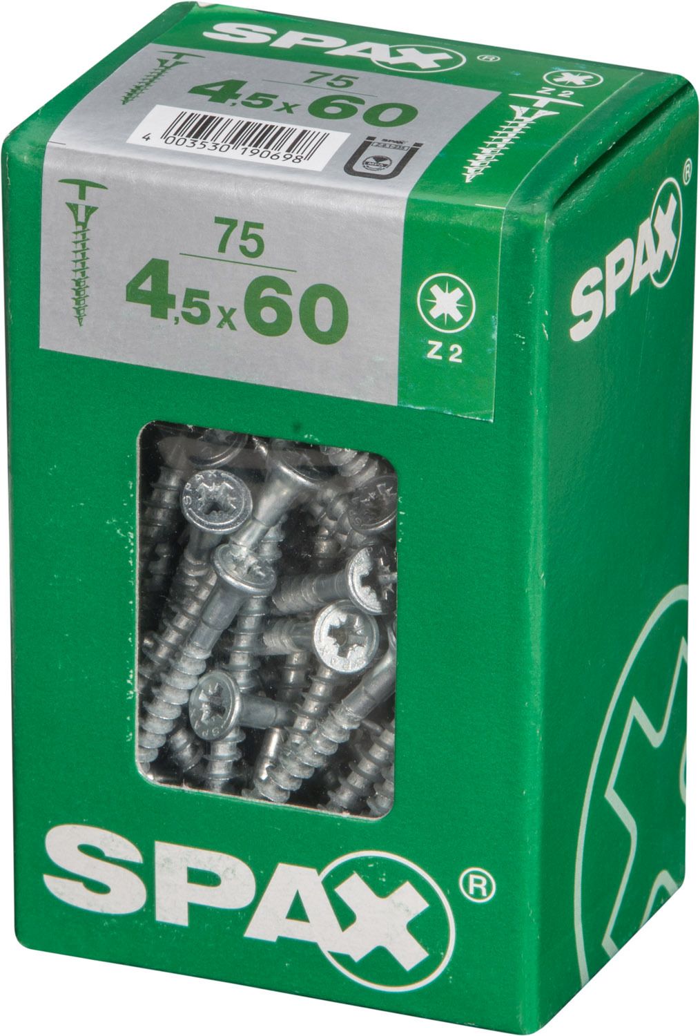 CABEZA PARA TAPÓN SPAX Z2 WIROX M 75 UD.