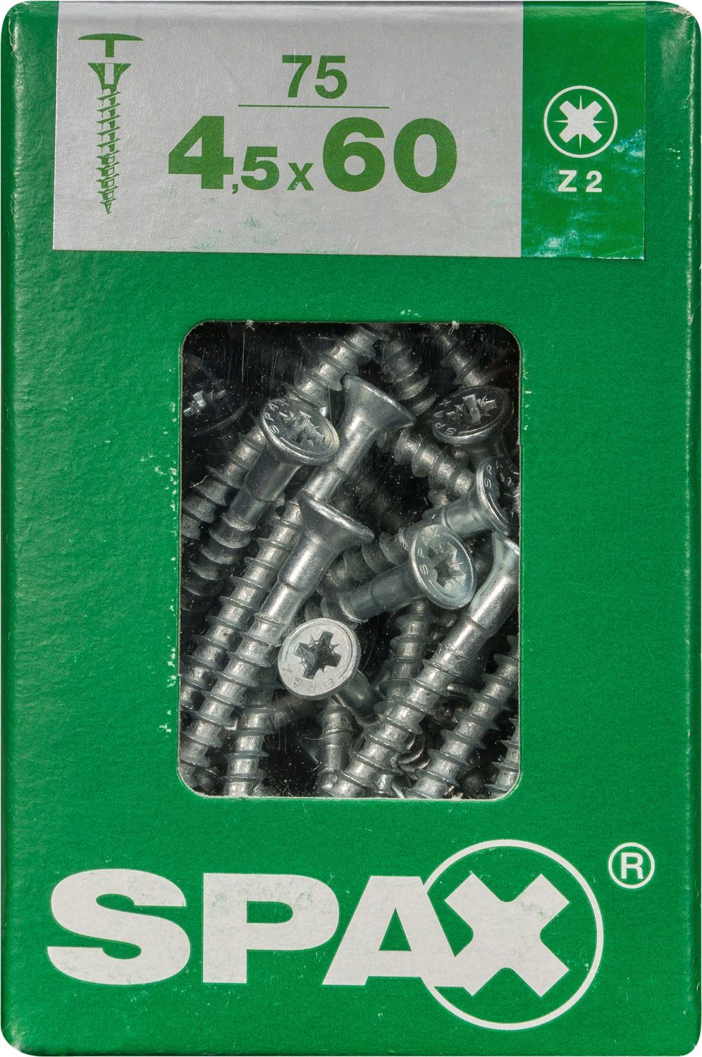 CABEZA PARA TAPÓN SPAX Z2 WIROX M 75 UD.