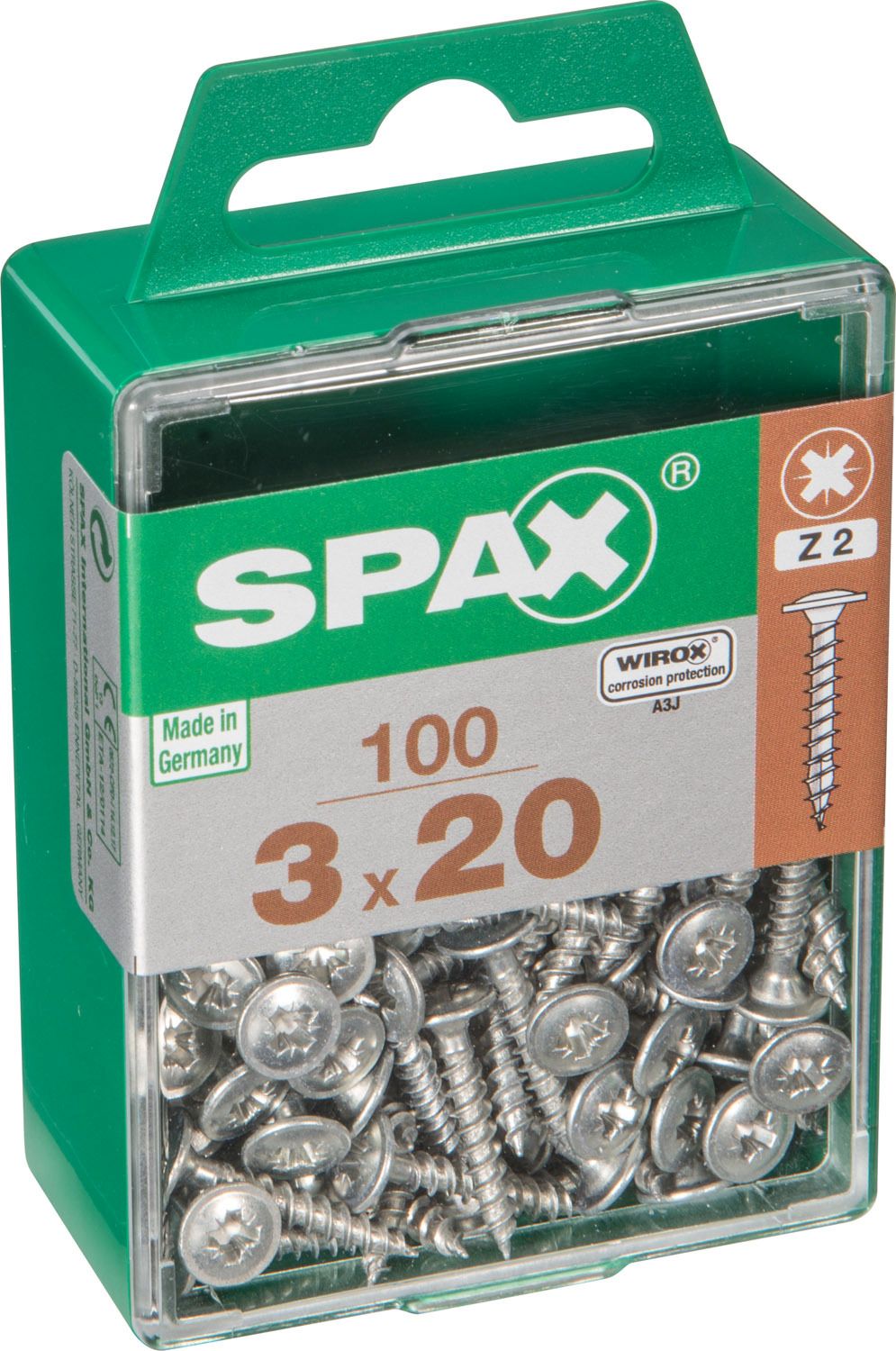 UNIÓN SPAX Z2 WIROX M 100 UD.