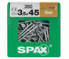 SUELOS DE MADERA SPAX T-STAR PLUS T10 WIROX XXL 350 UD.