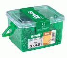 SUELOS DE MADERA SPAX T-STAR PLUS T10 WIROX CAJA DE PLÁSTICO CON ASA S 450 UD.