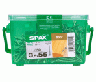 SUELOS DE MADERA SPAX T-STAR PLUS T10 WIROX CAJA DE PLÁSTICO CON ASA S 350 UD.