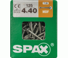 SPAX MDF T-STAR PLUS T20 WIROX L 125 UD.