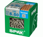 TERRAZA SPAX T-STAR PLUS T25 A2 INOXIDABLE XXL 150 UD.