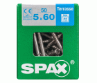 TERRAZA SPAX T-STAR PLUS T25 A2 INOXIDABLE L 50 UD.
