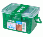 TERRAZA SPAX T-STAR PLUS T25 A2 INOXIDABLE CAJA DE PLÁSTICO CON ASA S 200 UD.