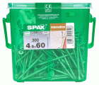 FIJACIÓN SPAX T-STAR PLUS T20 WIROX CAJA DE PLÁSTICO CON ASA M 300 UD.