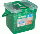 FACHADA SPAX T20 A2 INOXIDABLE CAJA DE PLÁSTICO CON ASA M 400 UD.