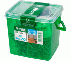 FACHADA SPAX T20 A2 INOXIDABLE CAJA DE PLÁSTICO CON ASA M 250 UD.