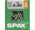 CABEZA GOTA DE SEBO SPAX T-STAR PLUS T20 WIROX L 125 UD.