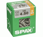 CABEZA GOTA DE SEBO SPAX T-STAR PLUS T20 WIROX L 100 UD.