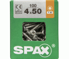 CABEZA GOTA DE SEBO SPAX T-STAR PLUS T20 WIROX L 100 UD.