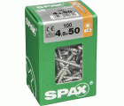 CABEZA GOTA DE SEBO SPAX T-STAR PLUS T20 WIROX L 100 UD.