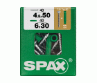 CABEZA GOTA DE SEBO SPAX T-STAR PLUS T20 WIROX L 40 +40 UD.