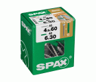 CABEZA GOTA DE SEBO SPAX T-STAR PLUS T20 WIROX L 40 +40 UD.