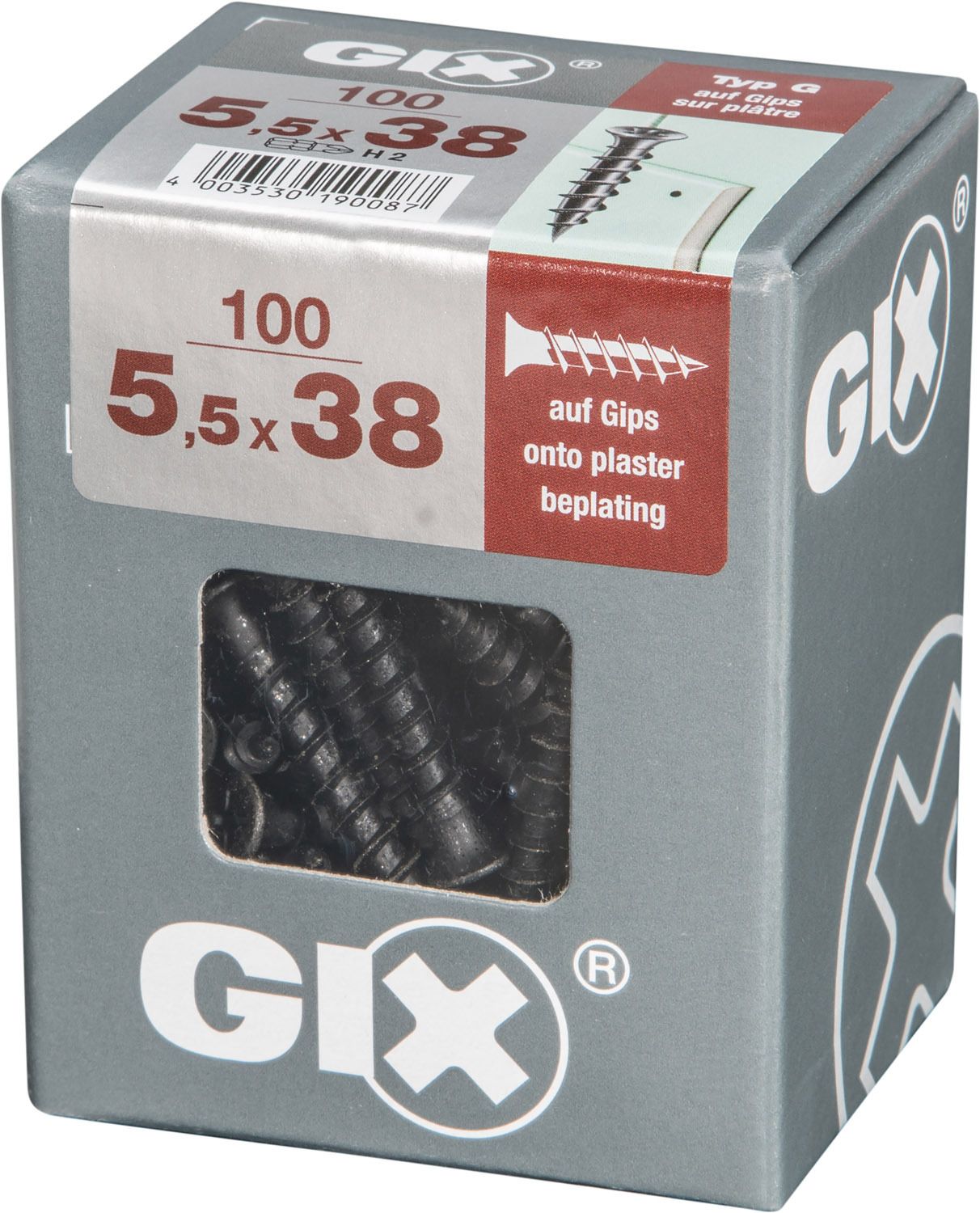 GIX G H2 FOSFATADO L 100 UD.
