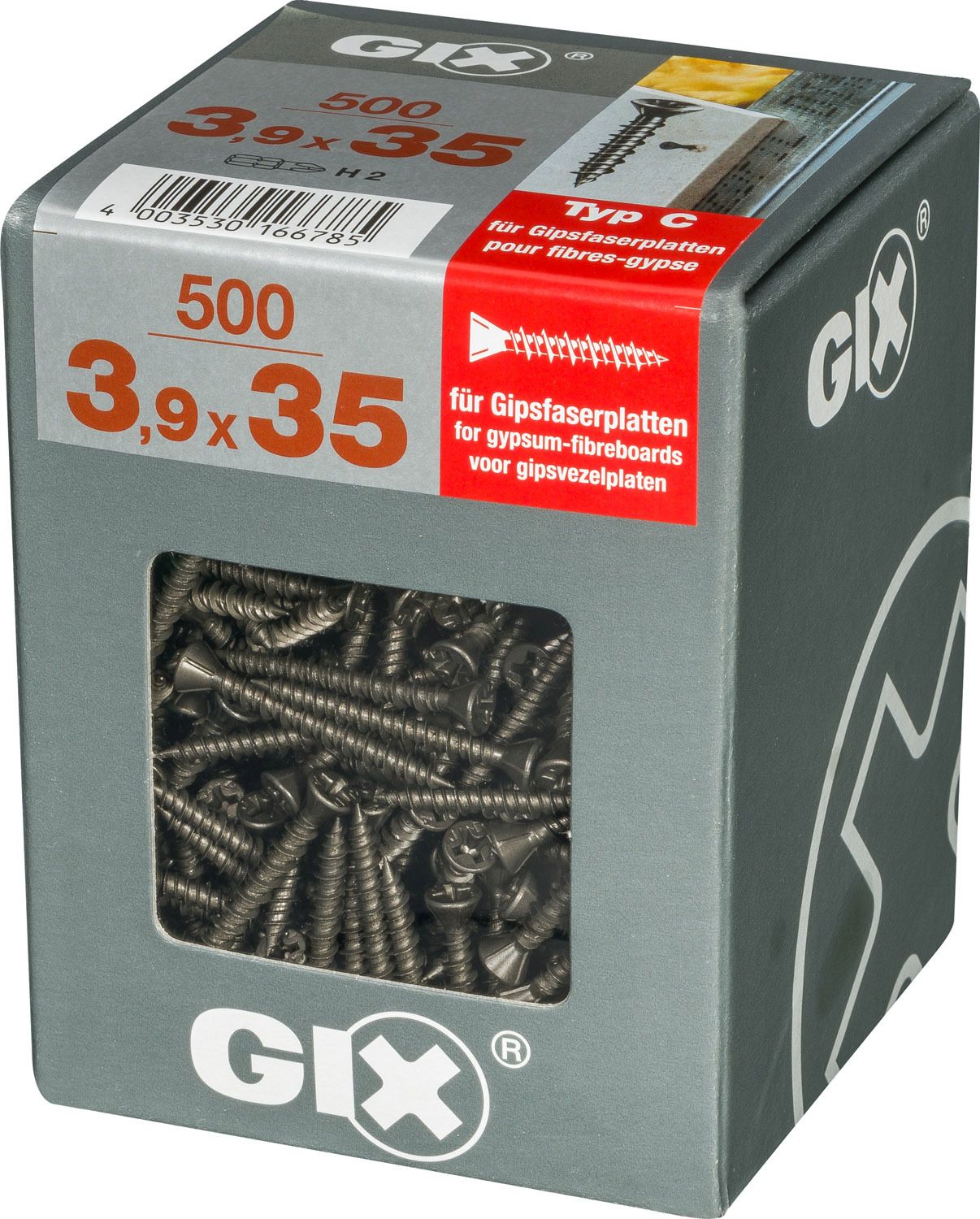 GIX C H2 FOSFATADO XL 500 UD.