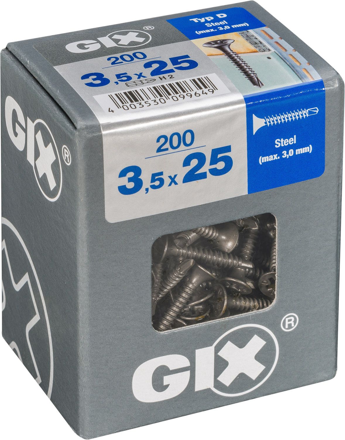 GIX D H2 FOSFATADO L 200 UD.