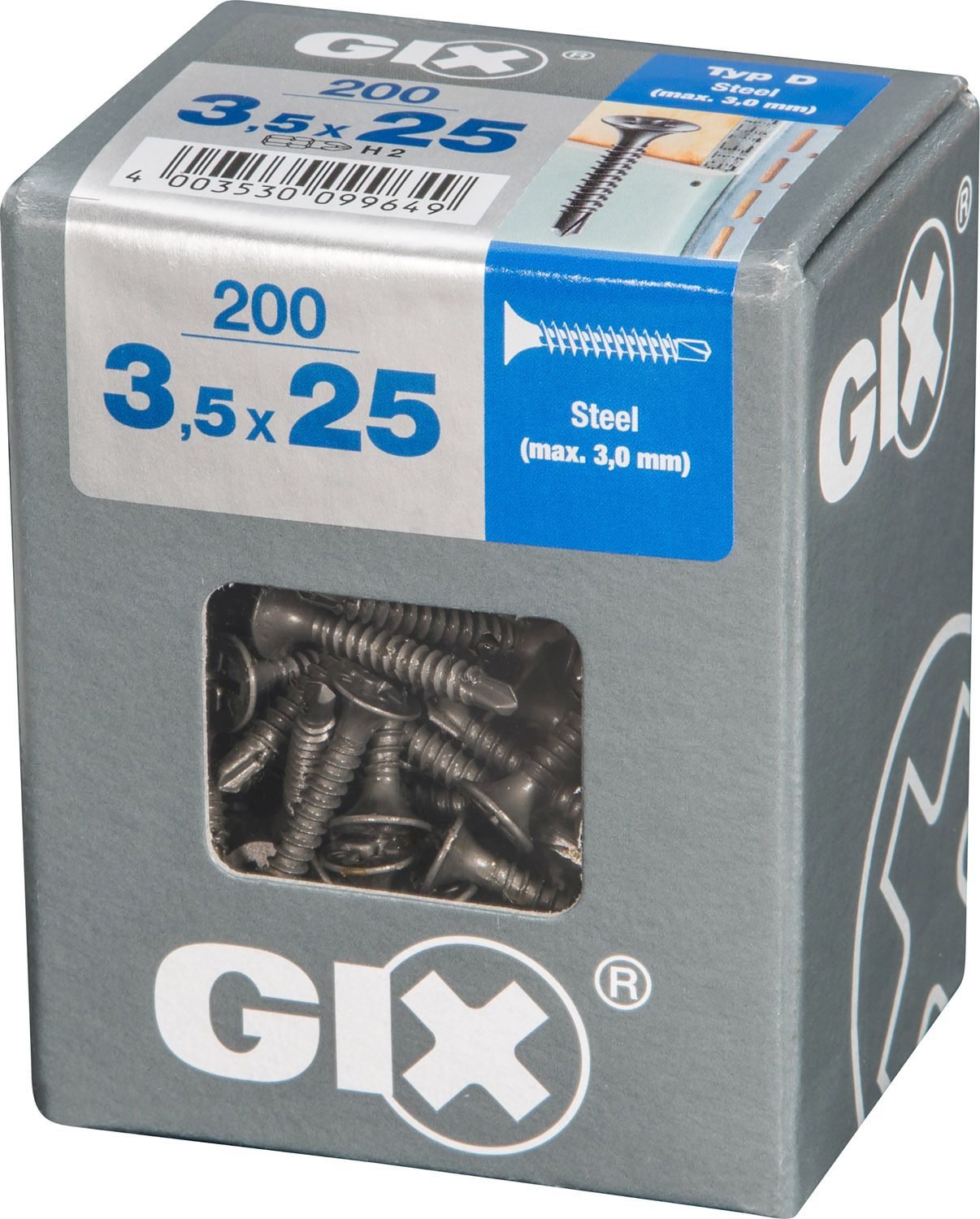 GIX D H2 FOSFATADO L 200 UD.