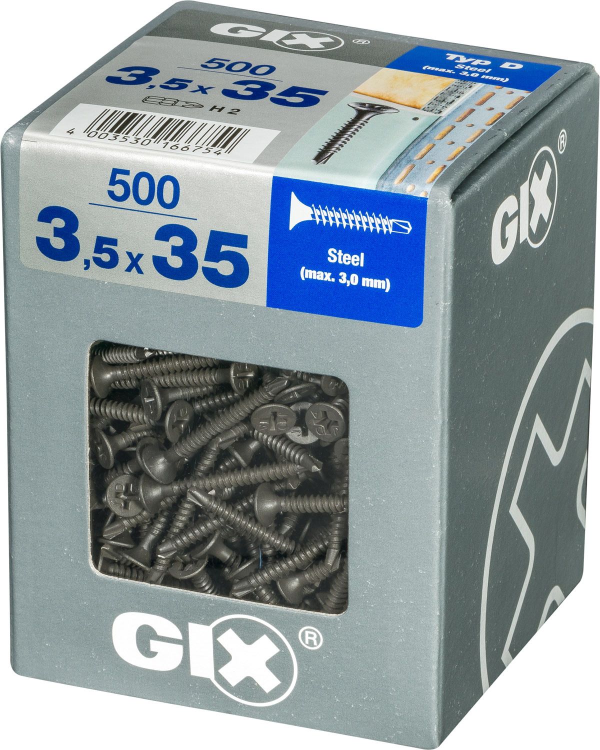 GIX D H2 FOSFATADO XL 500 UD.