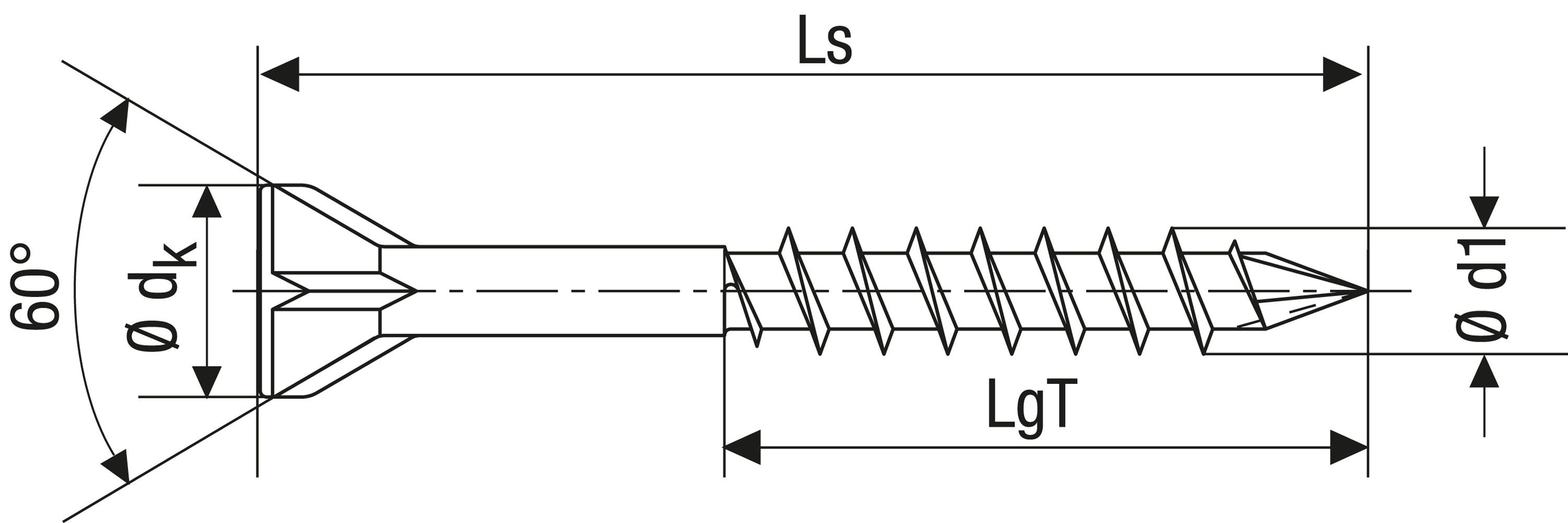 TORNILLO PARA SUELOS DE MADERA SPAX-S CABEZA PLANA NERVIOS FRESADORES T-STAR PLUS T10 ROSCA PARCIAL CUT WIROX 500 UD.+BIT