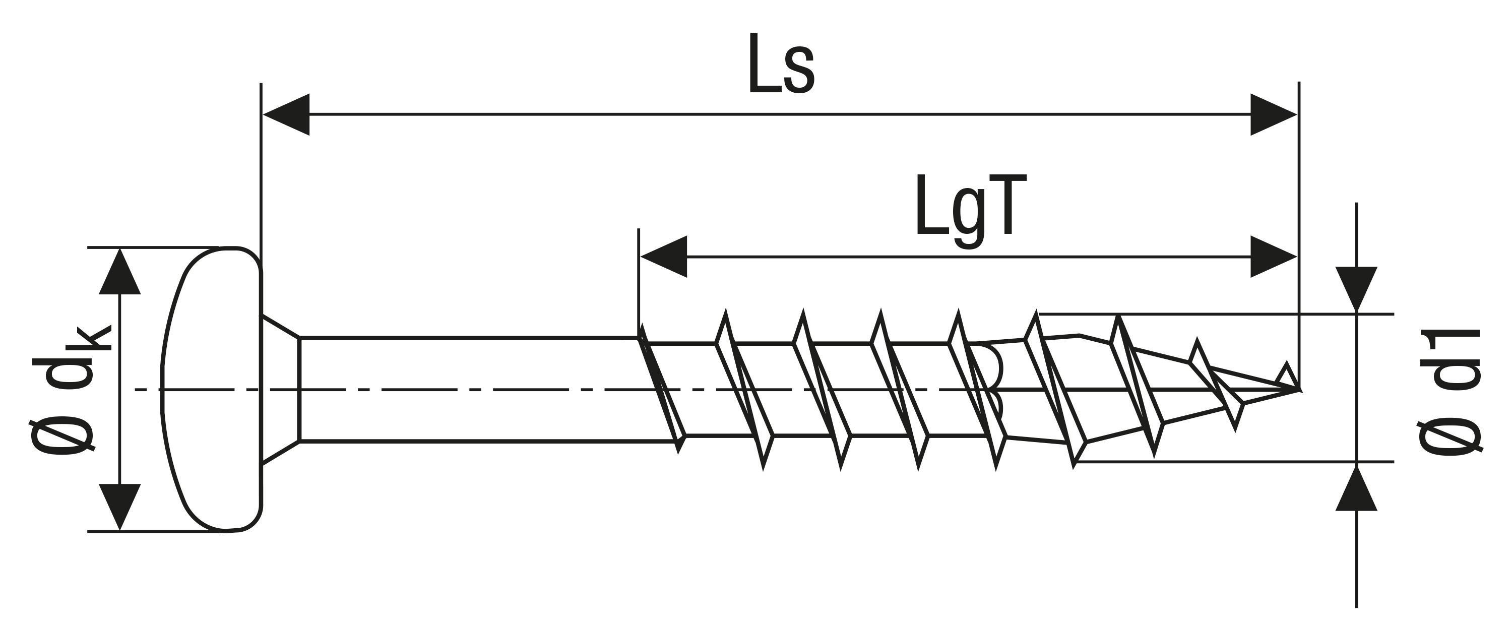 CABEZA REDONDA SPAX RANURA EN CRUZ Z2 ROSCA PARCIAL WIROX 200 UD.