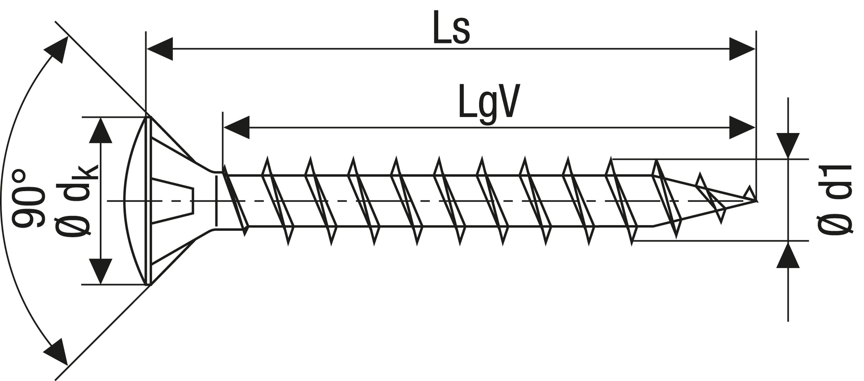 CABEZA MÚLTIPLE GOTA DE SEBO SPAX-S A2 NERVIOS DE FRENADO T-STAR PLUS T10 ROSCA COMPLETA 200 UD.
