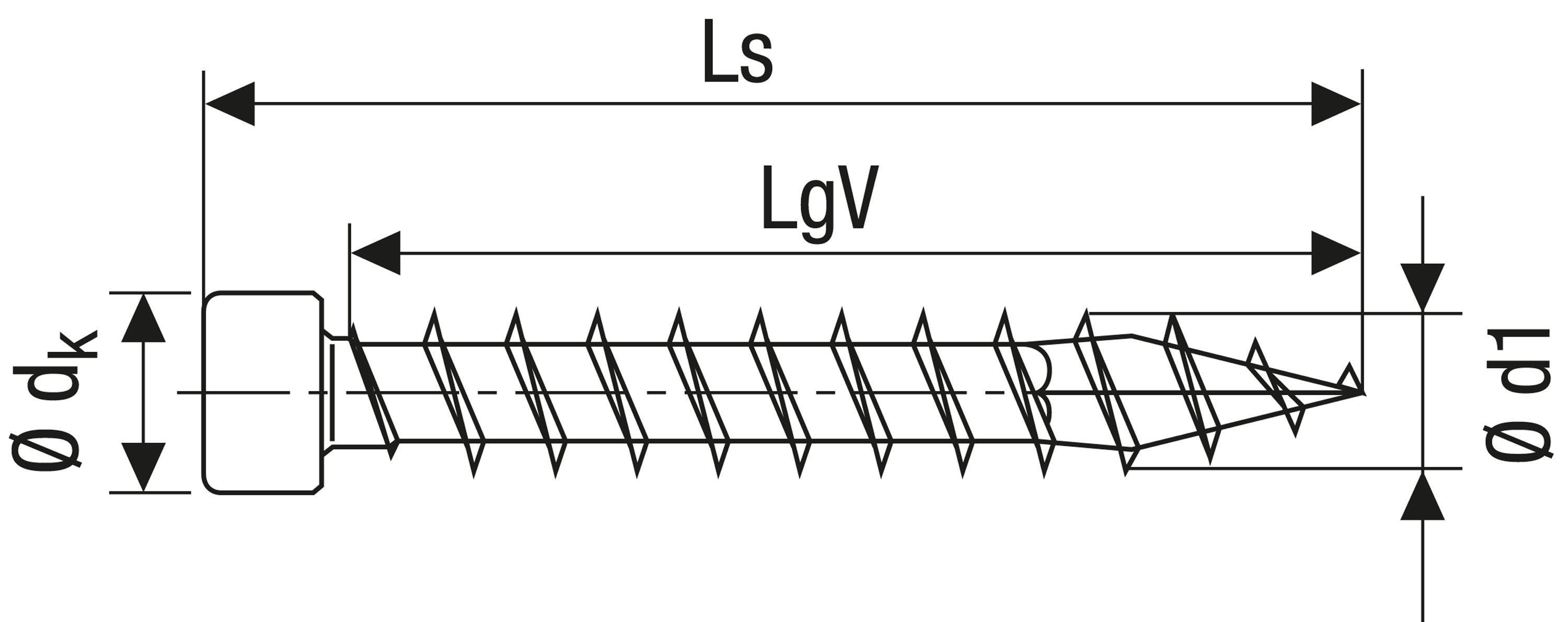 CABEZA CILÍNDRICA SPAX T-STAR PLUS T30 ROSCA COMPLETA WIROX 200 UD.