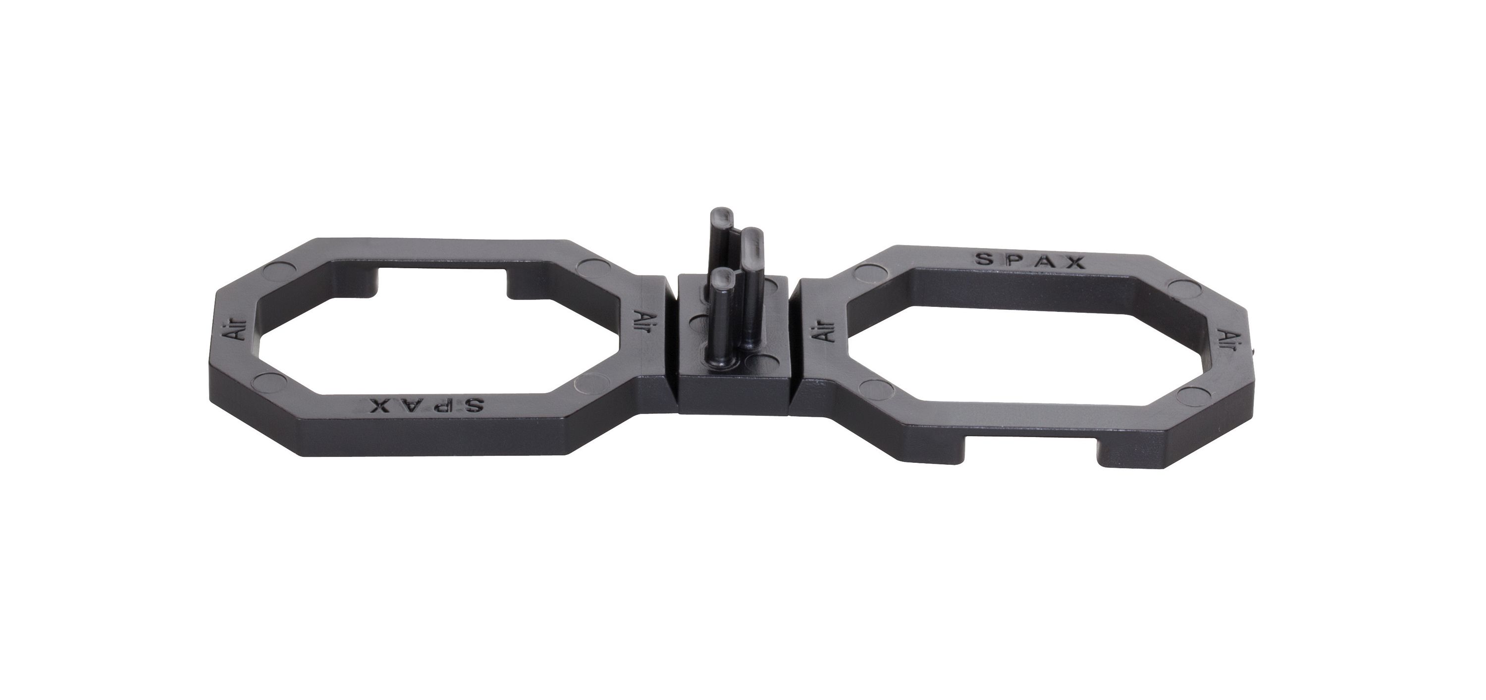 ESPACIADOR SPAX AIR 4,5 MM CAJA DE PLÁSTICO CON ASA L 100 UD.