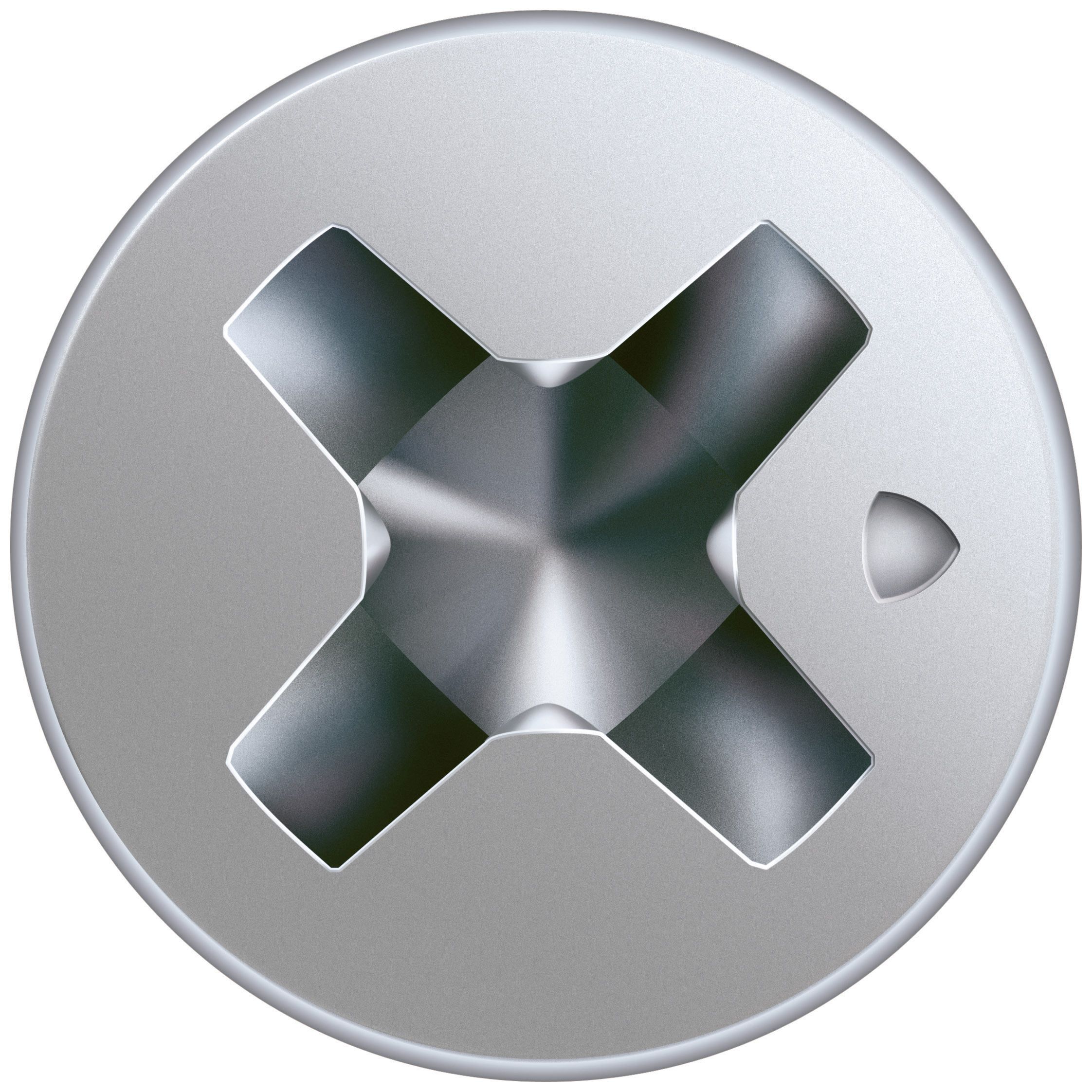 CABEZA PLANA FEX-A NERVIOS FRESADORES RANURA EN CRUZ H2 PUNTA DE BROCA WIROX 1000 UD.