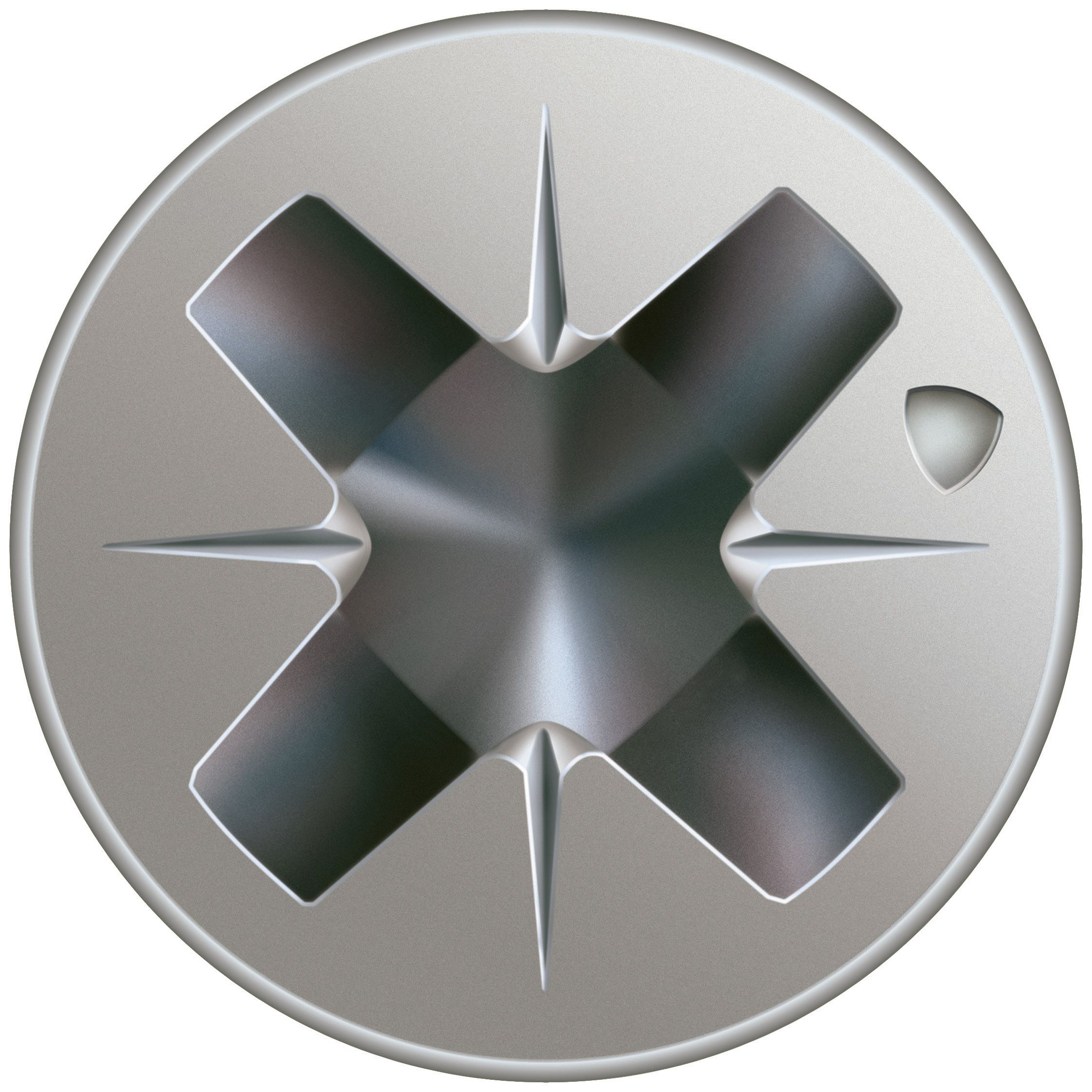 TORNILLO PARA LISTONES DE MADERA SPAX-S A2 CABEZA PLANA NERVIOS FRESADORES RANURA EN CRUZ Z2 ROSCA PARCIAL CUT 200 UD.