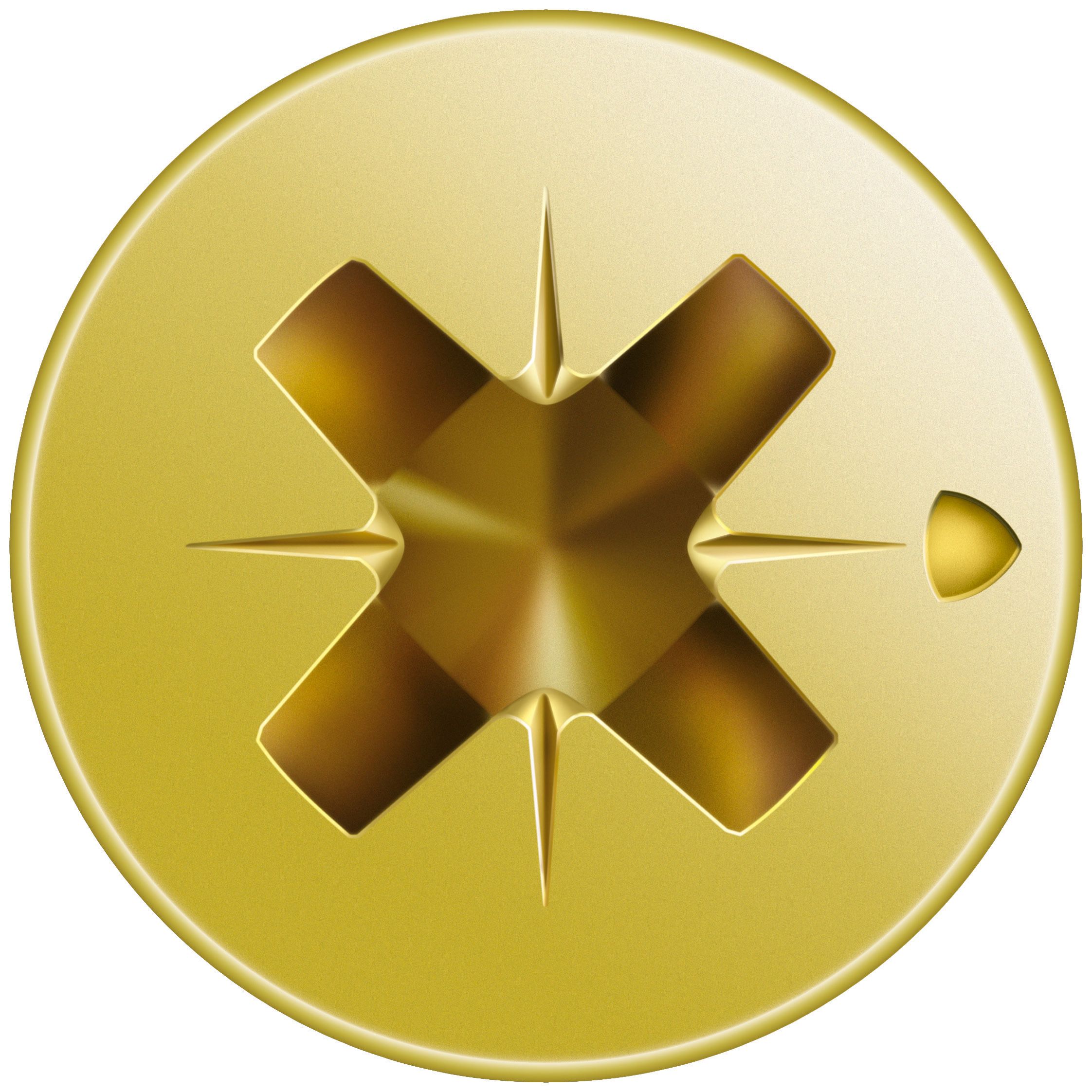 CABEZA PLANA SPAX-S NERVIOS DE FRENADO CABEZA PEQUEÑA RANURA EN CRUZ Z1 ROSCA COMPLETA YELLOX 1000 UD.