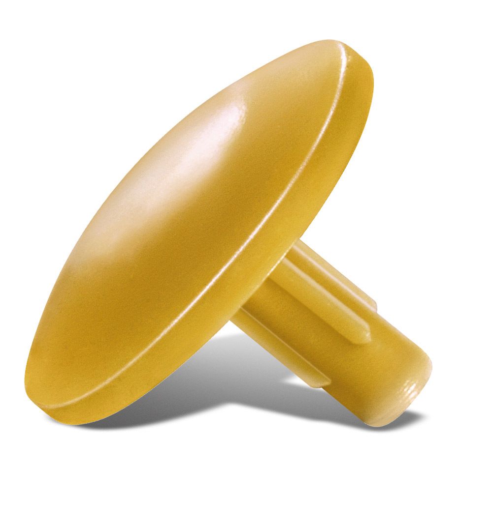 TAPONES DE PLÁSTICO CON TALADRO EN LA CABEZA SPAX-S CREMA N.º 82