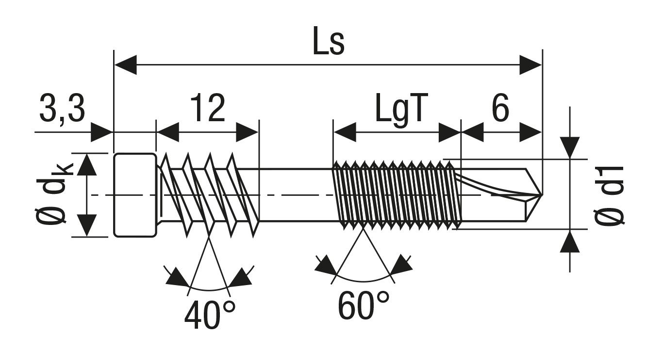 TERRAZA SPAX ALUMINIO A2 CABEZA CILÍNDRICA T-STAR PLUS T25 ROSCA DE FIJACIÓN PUNTA PERFORADORA 100 UD.