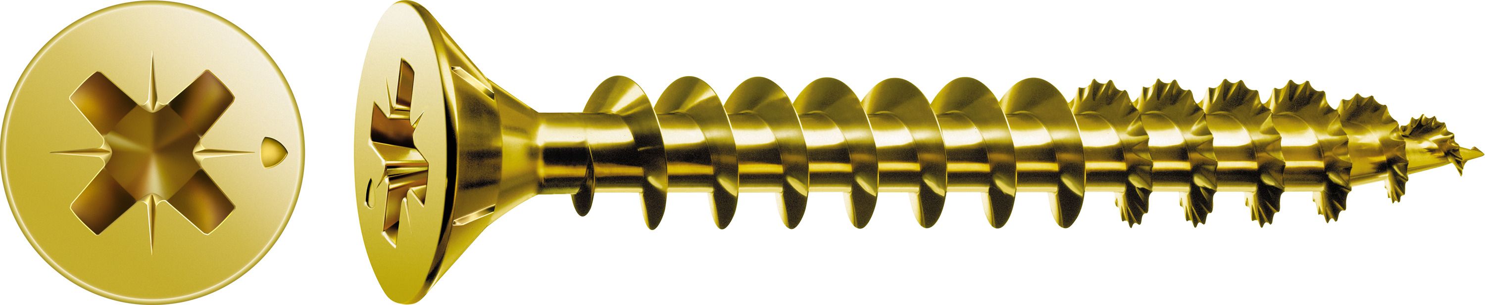 PLANA SPAX Z1 YELLOX M 100 UD.