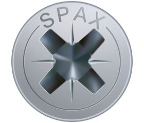 CABEZA MÚLTIPLE PLANA SPAX RANURA EN CRUZ Z2 ROSCA COMPLETA WIROX 500 UD.