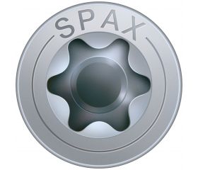 CABEZA MÚLTIPLE PLANA SPAX NERVIOS DE FRENADO T-STAR PLUS T30 ROSCA PARCIAL WIROX 100 UD.