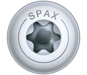 CABEZA ARANDELA SPAX T-STAR PLUS T30 ROSCA PARCIAL WIROX 100 UD.