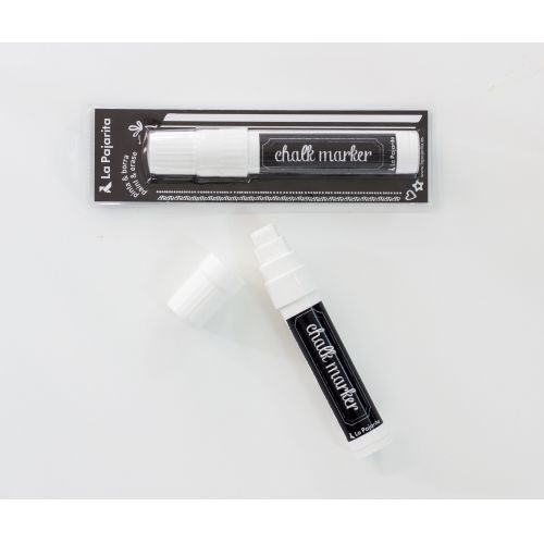 ROTULADOR DE TIZA LIQUIDA BLANCO