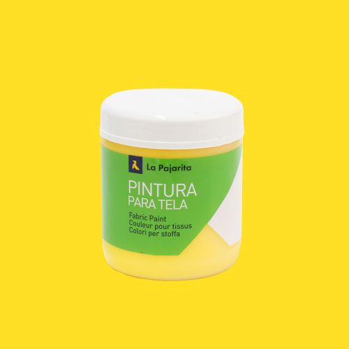 PINTURA TELA TRANSPARENTE T-12 AMARILLO REAL - 0,25 L
