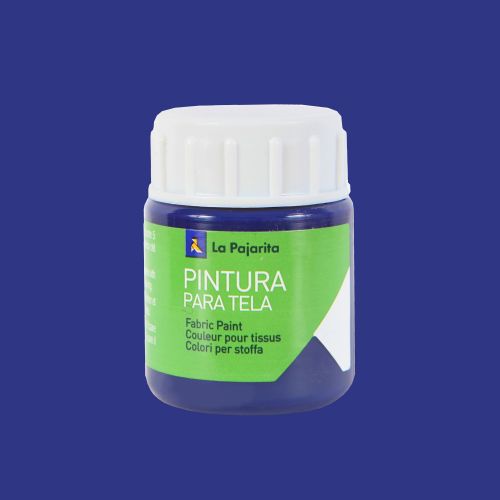 PINTURA TELA TRANSPARENTE T-04 AZUL VICTORIA - 0,025 L