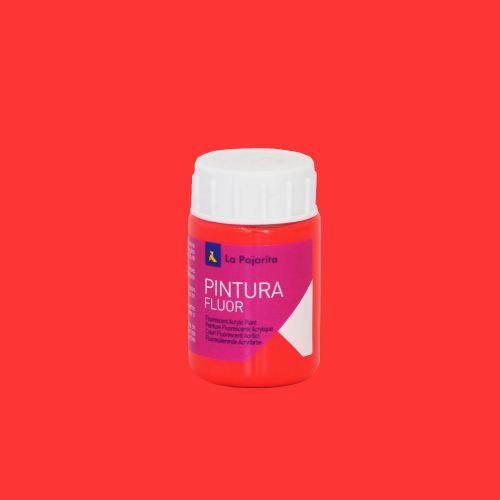 PINTURA FLUORESCENTE F-03 ROJO AMAPOLA - 0,035 L