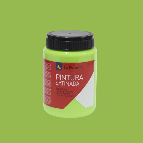 PINTURA SATINADA L-37 VERDE LORO - 0,375 L