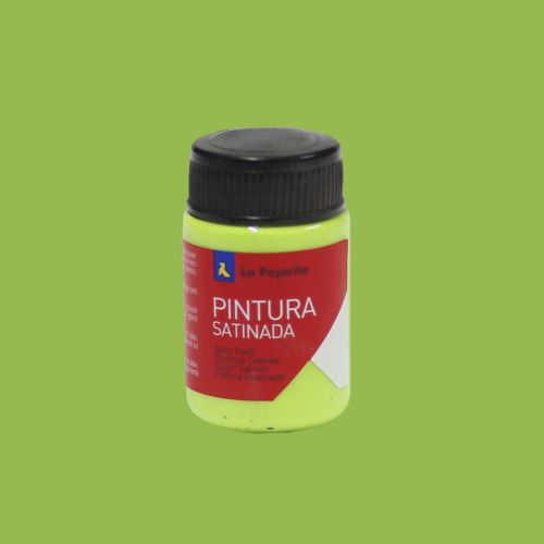 PINTURA SATINADA L-37 VERDE LORO - 0,035 L