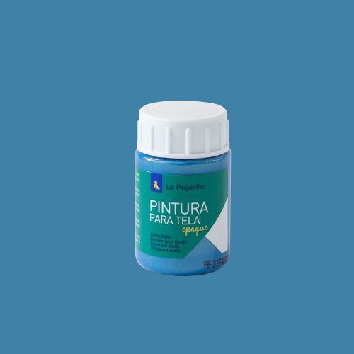 PINTURA TELA OPAQUE METALIZADA TOM-01 TURQUESA