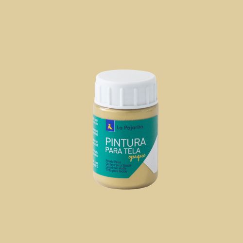 PINTURA TELA OPAQUE METALIZADA TOM-14 ORO REAL