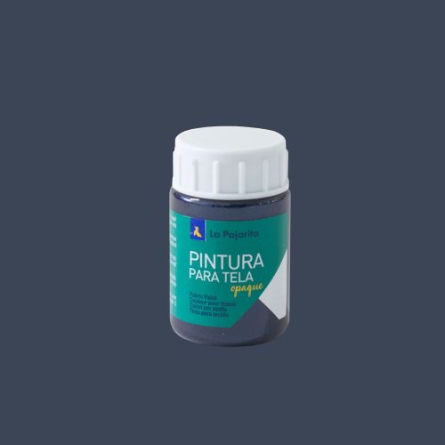 PINTURA TELA OPAQUE METALIZADA TOM-18 NEGRO AZULADO