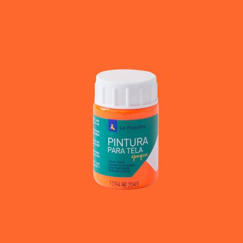PINTURA TELA OPACA TOF-02 NARANJA FLUORESCENTE
