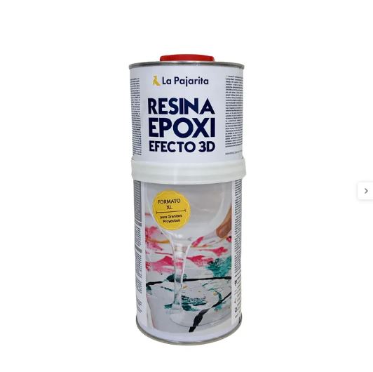 KIT RESINA EPOXI EFECTO 3D LA PAJARITA 1,5L